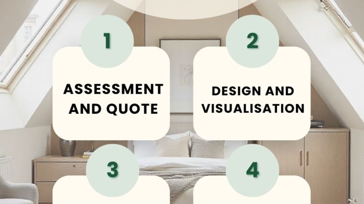 Four steps to convert attic into guest-ready room with design and build timeline